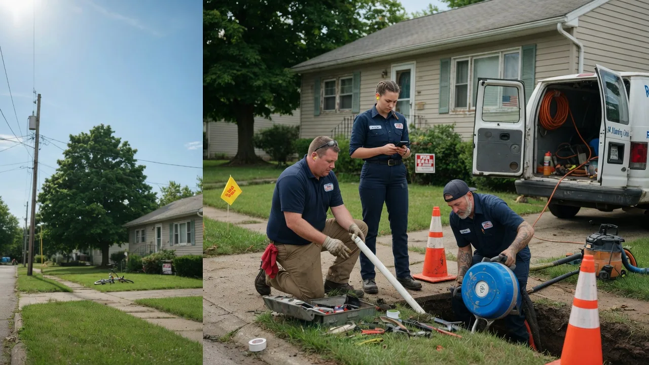 Sewer Line Repair in Burnt Prairie, IL near me